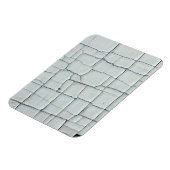 ひび割れと欠け絵を描た白 マグネット (左側)