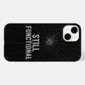 ひび割れガラス美学iPhoneケースデザイン Case-Mate iPhoneケース (裏面 (横))