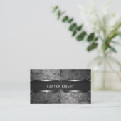 ひび割れコンクリモダンート 名刺 (スタンド正面)