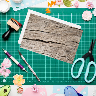 ひび割れフェイクた木の樹皮スクラップブック紙