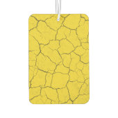 ひび割れマスタードイエローカーエアーフレッシュナー カーエアーフレッシュナー (裏面)