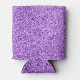 ひび割れラベンダークーラーボックス 缶クーラー