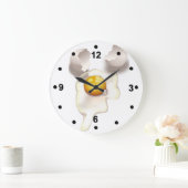 ひび割れ卵キッチンウォールクロック ラージ壁時計 (ホーム)