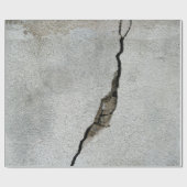 ひび割れ壁コンクリート構造石 ラッピングペーパー (フラット)