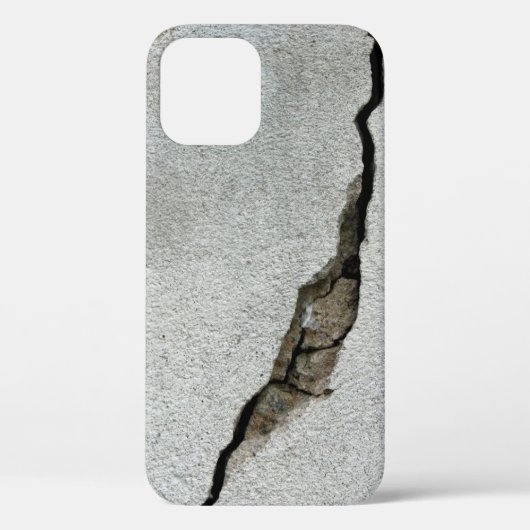 ひび割れ壁コンクリート構造石 Case-Mate iPhoneケース (裏面)