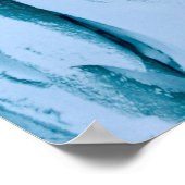 ひび割れ岩形成イラストレーション ポスター (角)