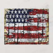 ひび割れ木旗 (正面)