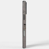 ひび割れ木製ハートダークボーホフォンケース Case-Mate iPhoneケース (裏面 / 右)