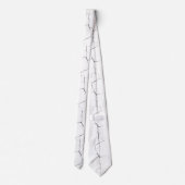 ひび割れ男性へた ネクタイ (裏面)