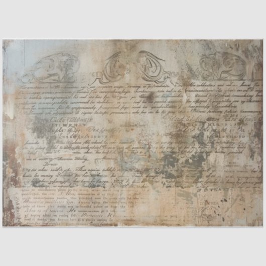 ひび割れ石膏 薄葉紙 (正面)