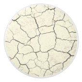 ひび割れ骨白色ヴィンテージキャビネット/引き出しノブ セラミックノブ (正面)