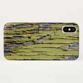 ひび割擦り切れたれ風化した緑の納屋の木 Case-Mate iPhoneケース (裏面(横))