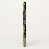 ひび割擦り切れたれ風化した緑の納屋の木 Case-Mate iPhoneケース (裏面/右)