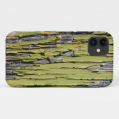 ひび擦り切れた入り風化緑の納屋木ケース – マ Case-Mate iPhoneケース (裏面(横))