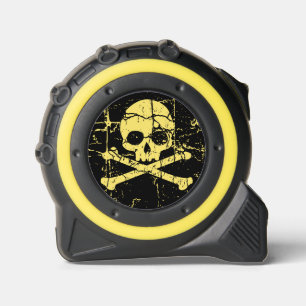 ひび擦り切れた割れたスカルとクロスボーン メジャー