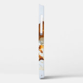 ひび絵を描割れ白、錆びた車。 Case-Mate iPhoneケース (裏面 / 左)