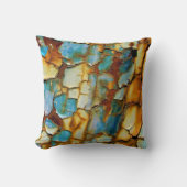 ひび絵を描割れ クッション (正面)