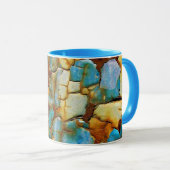 ひび絵を描割れ マグカップ (正面右)