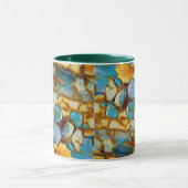 ひび絵を描割れ マグカップ (中央)