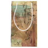 ひび絵画割れた地音 スモールペーパーバッグ (正面)