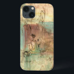 ひび絵画割れた地音 iPhone 13ケース<br><div class="desc">イーサン・ハーパーによるこの想像力豊かな作品は、地色とギザギザのブラシストロークを使って、割れた表面の錯覚を作り出している。厚い絵を描層が重救済く、色が混ざり合う。今日はこのプリントを手に入れ!</div>