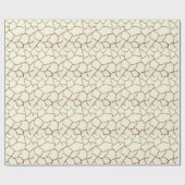 ひび自然割れた地肌 ラッピングペーパー (フラット)