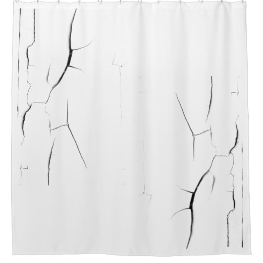 ひび シャワーカーテン (正面)
