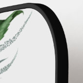 ひまおもしろいフラワーズフールヤカスタム ピックルボールラケット (左詳細)