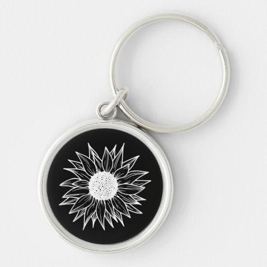 ひまかわいらし花数々の色の野花 キーホルダー (正面)