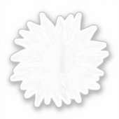 ひまかわいらし花数々の色の野花 シール (正面)