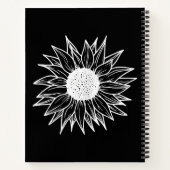 ひまかわいらし花数々の色の野花 ノートブック (裏面)