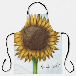 ひまかわいらし花 エプロン