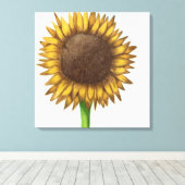 ひまかわいらし花 キャンバスプリント (インサイチュ (ウッドフロア))