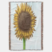 ひまかわいらし花 スローブランケット (正面縦)