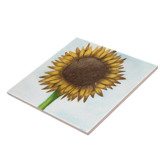 ひまかわいらし花 タイル (側面)