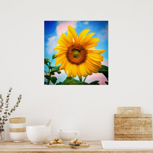 ひますごい花 ポスター (キッチン)