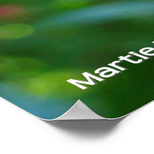 ひまのあるザクロの花 ポスター (角)