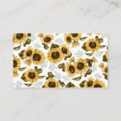 ひまわりおむつくじチケット同封カード エンクロージャーカード (裏面)