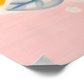 ひまわりお洒落子供部屋ウォールアートポスター ポスター (角)