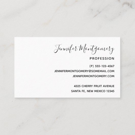 ひまわりかわいらしの黄色と緑のパターン 名刺 (裏面)