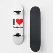 ひまわりが好きだ スケートボード (正面)