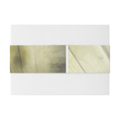 ひまわりが描かれた素朴なカントリー風のメイソンジャー 招待状ベリーバンド (裏面例)