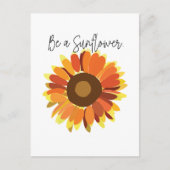 ひまわりであれ ポストカード (正面)