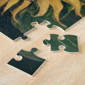 ひまわりで眠る美しい妖精 ジグソーパズル (側面)