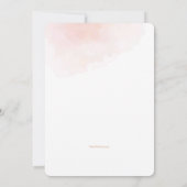 ひまわりとデイジーの招待状 招待状 (裏面)