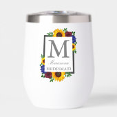 ひまわりとバラの花のウェディング (正面)