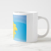 ひまわりと日差し ジャンボコーヒーマグカップ (右)
