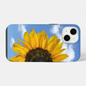 ひまわりと空  iPhoneケース (裏面横)
