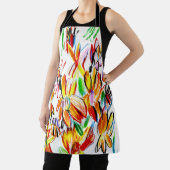 ひまわりと蜂 エプロン (インサイチュ)
