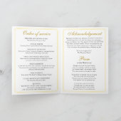 ひまわりのお別れ会 生前葬 記念 プログラム (内部)